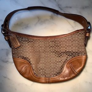 Tan Coach Mini Bag